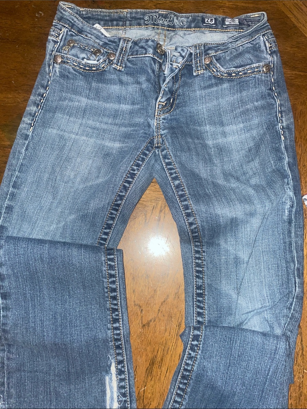 Miss Me Women's Medium Blue Boot Cut Jeans